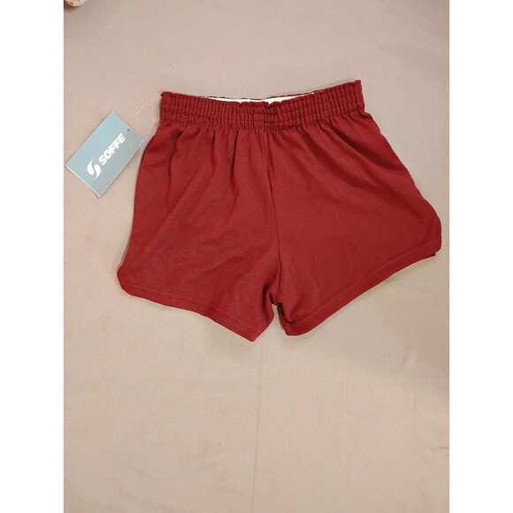 Girls Soffe Athletic Shorts Maroon Small - Picture 2 of 4